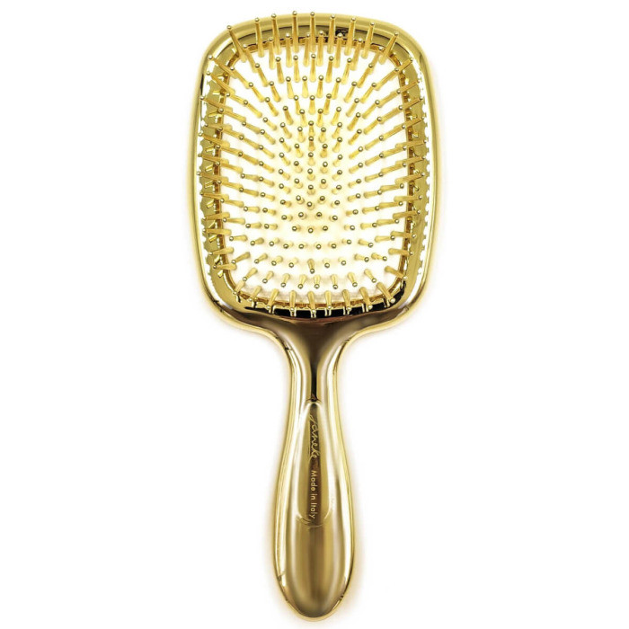 Janeke Гребінець для Волосся із Дзеркалом (Золото) Janeke Hairbrush With Mirror Gold Janeke Гребінець для Волосся із Дзеркалом (Золото) Janeke Hairbrush With Mirror Gold