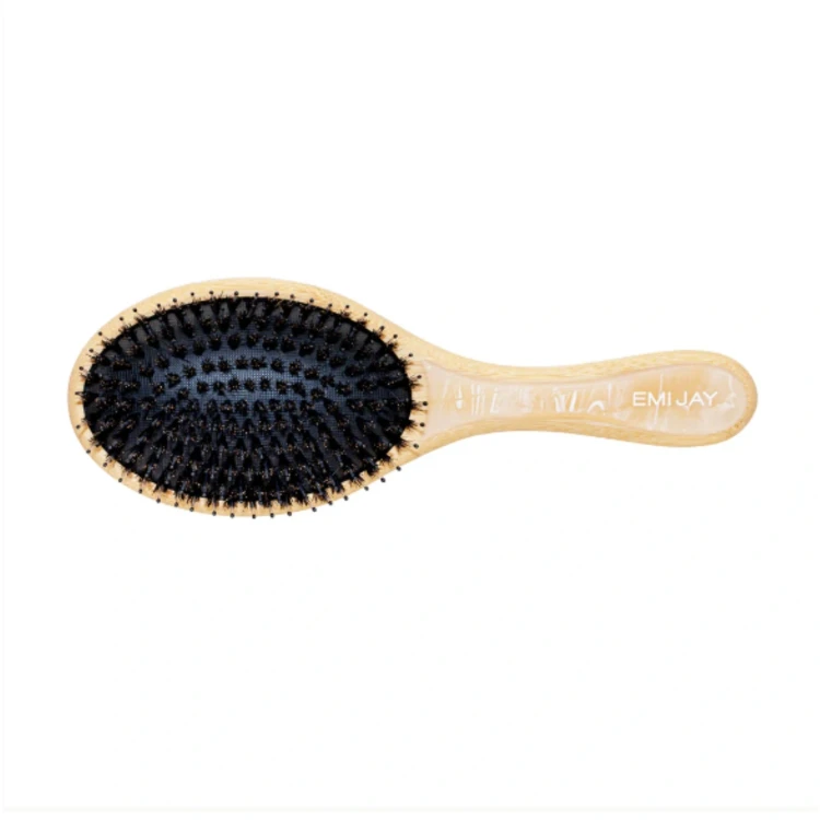 Flat Brush in Leche Овальна щітка для волосся «Leche»																																		