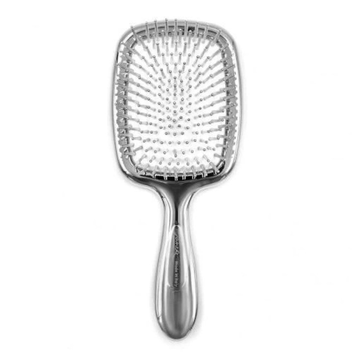 Janeke Гребінець для Волосся із Дзеркалом (Срібло) Janeke Hairbrush With Mirror Silver Janeke Гребінець для Волосся із Дзеркалом (Срібло) Janeke Hairbrush With Mirror Silver