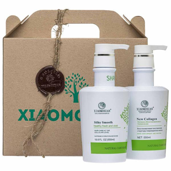 XIAMOXUAN Подарунковий набір для волосся: Collagen Shampoo, New Collagen XIAMOXUAN Подарунковий набір для волосся: Collagen Shampoo, New Collagen