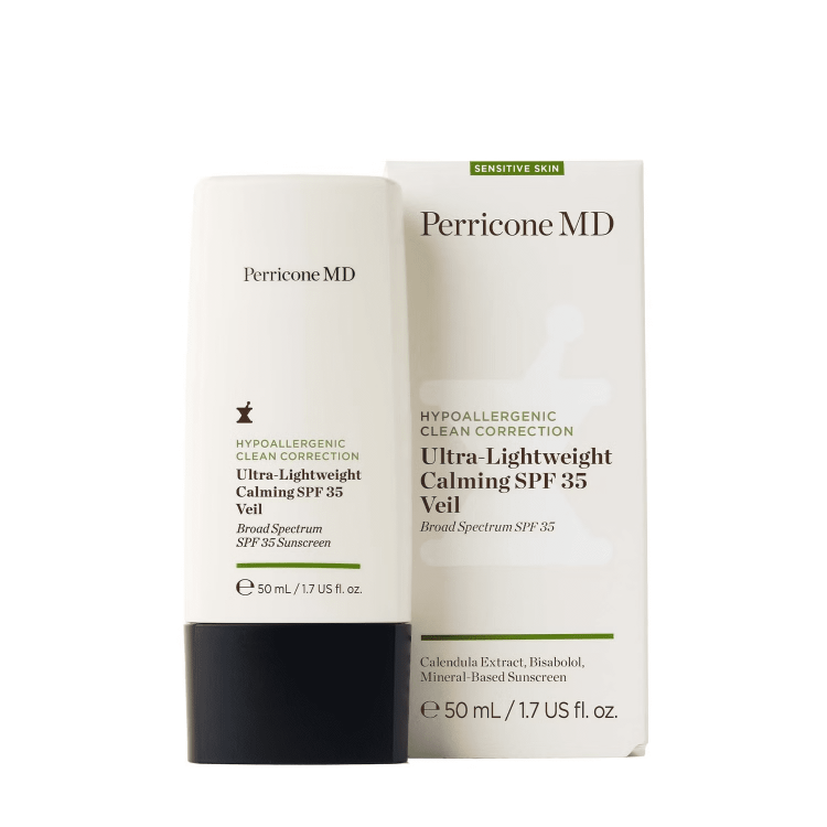 Perricone MD Ultra-Lightweight Calming SPF 35 Veil - Легкий заспокійливий сонцезахисний крем-вуаль з SPF35 50 мл