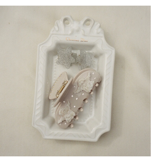 Baby Star Clip Set in SilverTinsel Набір крабиків "Silver Tinsel"																																		
