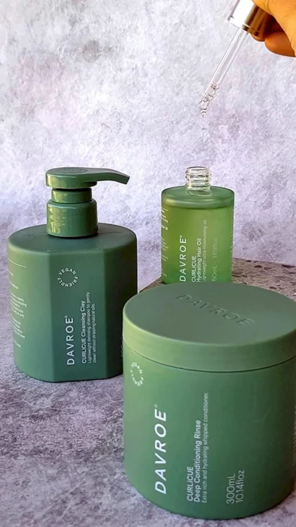 DAVROE Детокс-шампунь з глиною Curlicue Cleansing Clay Shampoo DAVROE Детокс-шампунь з глиною Curlicue Cleansing Clay Shampoo
