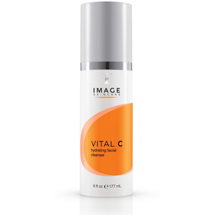 59d4f6454a5b0.jpg IMAGE Vital C Очищающее молочко с витамином С Hydrating Facial Cleanser 177ml