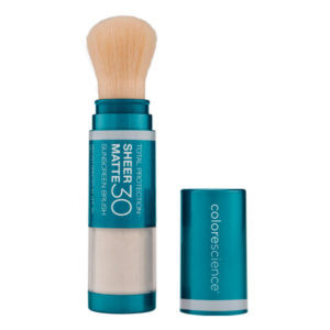 COLORESCIENCE  Пудра матуюча з пензлем SPF 30  | Sheer Matte SPF 30 Sunscreen Brush 4,3 гр 