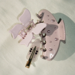 Bow Clip in Puff Pink Заколка для волосся "Puff Pink"																																		