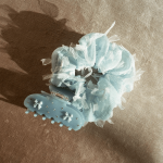 Sweetheart Clip in Blue Ribbon Крабик для волосся "Blue Ribbon"																																		