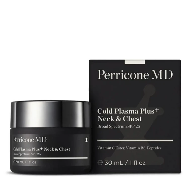  Perricone MD Концентрат для зменшення зморшок на шиї/декольте  COLD PLASMA + NECK AND CHEST SPF 25 30 мл