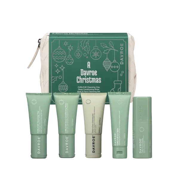 Davroe Набір для курчавого волосся Christmas Curlicue Senses Travel Pack 