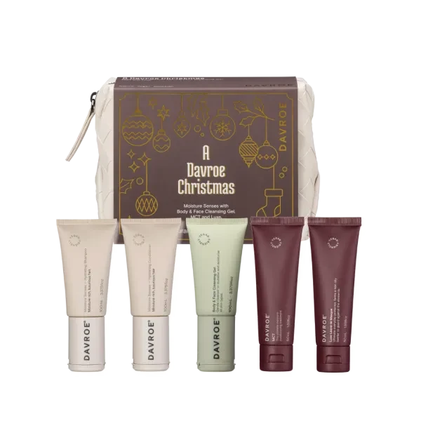 Davroe Набір для зволоження волосся Christmas Moisture Senses Travel Pack Davroe Набір для зволоження волосся Christmas Moisture Senses Travel Pack
