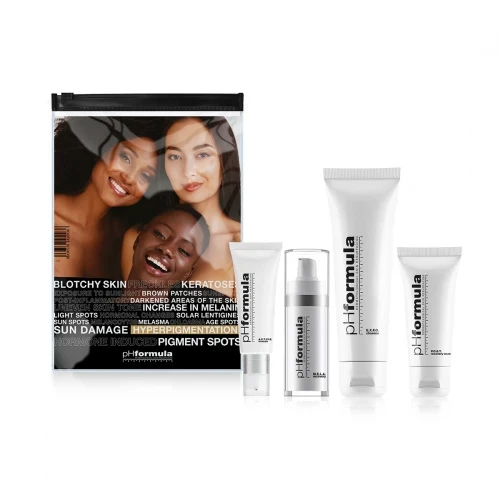 pHformula комплект з 4 засобів проти пігментації M.E.L.A. resurfacing KIT pHformula комплект з 4 засобів проти пігментації M.E.L.A. resurfacing KIT