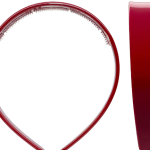 Wide Starlet Headband in Cherry Kiss Широкий обруч для волосся "Cherry Kiss"