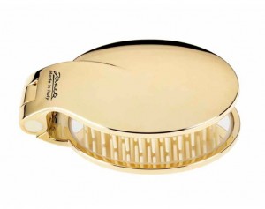 JANEKE Міні-гребінець із дзеркалом  - Janeke Folding Mirror Brush