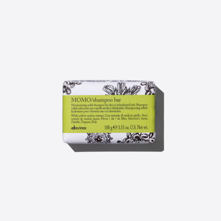 Davines Твердий шампунь для зволоження сухого та зневодненого волосся MOMO Shampoo bar Essential Haircare Davines, 100 мл Davines Твердий шампунь для зволоження сухого та зневодненого волосся MOMO Shampoo bar Essential Haircare Davines, 100 мл