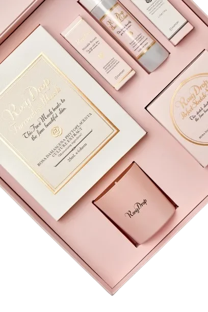 Rosy Drop  Великий набір всіх засобів Rosy Drop у подарунковій коробці 