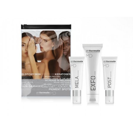 pHformula комплект з 3 засобів проти пігментації MD M.E.L.A. HOMECARE KIT pHformula комплект з 3 засобів проти пігментації MD M.E.L.A. HOMECARE KIT