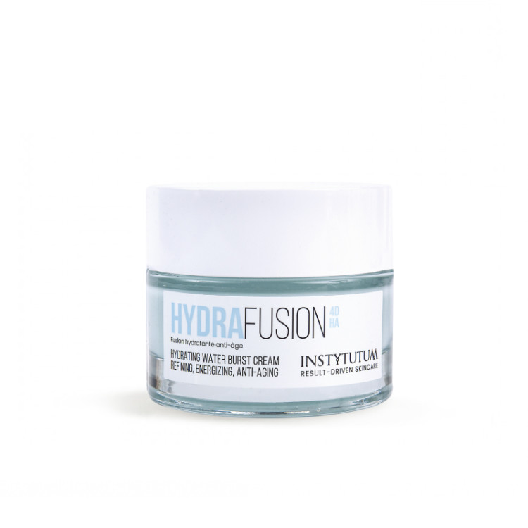 Instytutum Зволожувальний гель-крем з 4 типами гіалуронової кислоти HydraFusion 4D Hydrating Water Burst Cream 50 мл Instytutum Зволожувальний гель-крем з 4 типами гіалуронової кислоти HydraFusion 4D Hydrating Water Burst Cream 50 мл