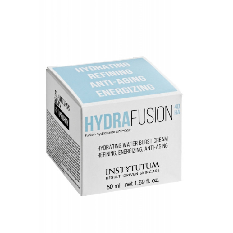 Instytutum Зволожувальний гель-крем з 4 типами гіалуронової кислоти HydraFusion 4D Hydrating Water Burst Cream 50 мл Instytutum Зволожувальний гель-крем з 4 типами гіалуронової кислоти HydraFusion 4D Hydrating Water Burst Cream 50 мл