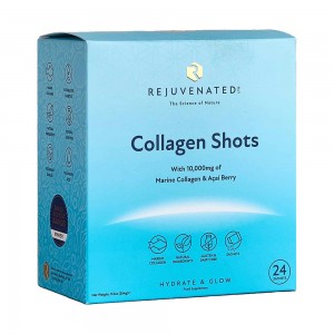 Rejuvenated Добавка COLLAGEN SHOTS Колагенові шоти  10000 mg 24 саше пол 11 гр