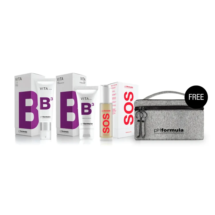 pHformula Святковий несесер з продукцією Festive Season Promotion 2023 VITA В pHformula Святковий несесер з продукцією Festive Season Promotion 2023 VITA В