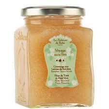 La Sultanе De Saba Скраб для тіла с бамбуком Taіті 300мл / Tahitian Bamboo Tears Scrub Aloe Vera And Tiare Flowers 300ml