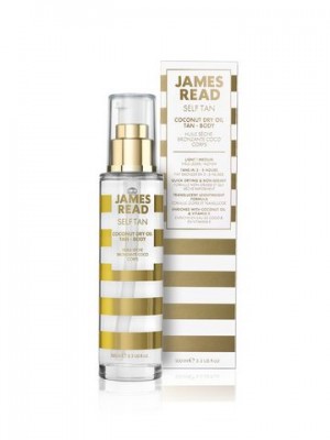 JAMES READ суха олійка для автозасмаги Coconut Dry Oil Tan Body  100 мл