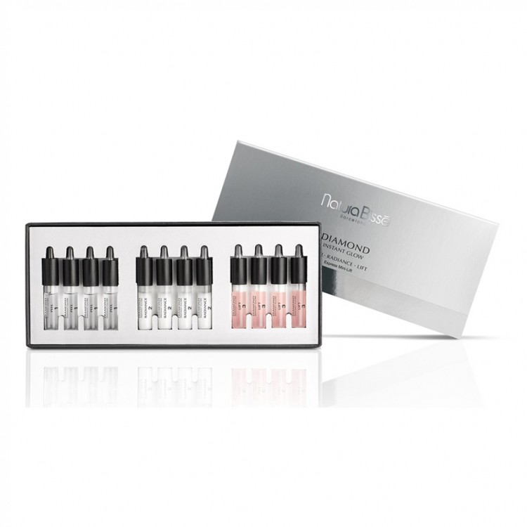 Natura Bisse Набір ампул для миттєвого ефекту Diamond Instant Glow 3 *1,5 ml.