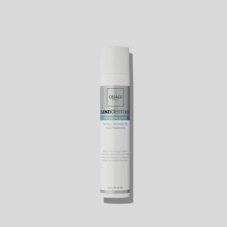 Obagi CLENZIderm Легка емульсія з бензоїл пероксидом 5% Therapeutic Lotion 47 мл Obagi CLENZIderm Легка емульсія з бензоїл пероксидом 5% Therapeutic Lotion 47 мл