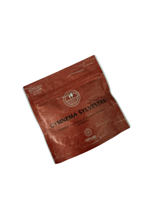 YOTSUBA JAPAN Блокатор калорій GYMNEMA SYLVESTRE 45 капс. YOTSUBA JAPAN Блокатор калорій GYMNEMA SYLVESTRE 45 капс.