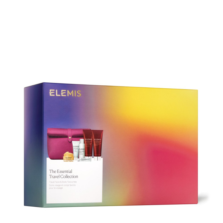 ELEMIS Колекція Фаворитів для обличчя та тіла у люкс косметичці Kit: The Essential Travel Collection Face & Body Favourites 